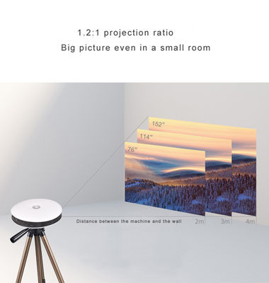 سعر جيد فيلم رقمي مخصص HD 720p WXGA Led Projector 4k 3D DLP مكتب UFO الانترنت