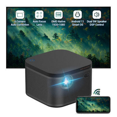 سعر جيد 700ANSI 1080P Wifi Smart Mini Projector DLP LED لعروض OEM الانترنت