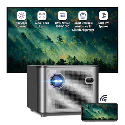 سعر جيد Airplay 4K WiFi ميني بيكو بروجكتور بلوتوث 400 ANSI 1080P 30DB الانترنت