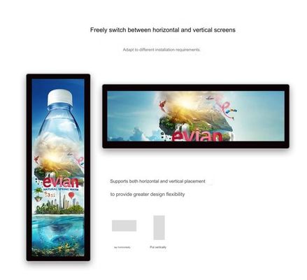 سعر جيد شاشة LCD RGB شاشة رصيف إعلانية لمسة 15.6 بوصة الانترنت