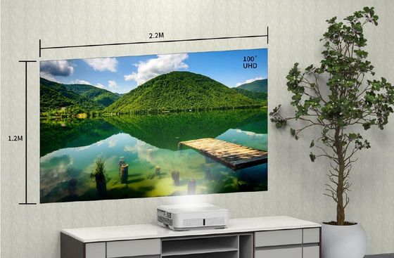 سعر جيد WUXGA 3800lm 1080p فيديو LED DLP بروجكتر رقاقة 3LCD لغرفة الاجتماعات المنزل الانترنت